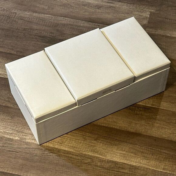 Estate Find - BUXTON Large Vanity Top Jewelry Box - Holds a Ton of Jewelry! EVC - Picture 3 of 12